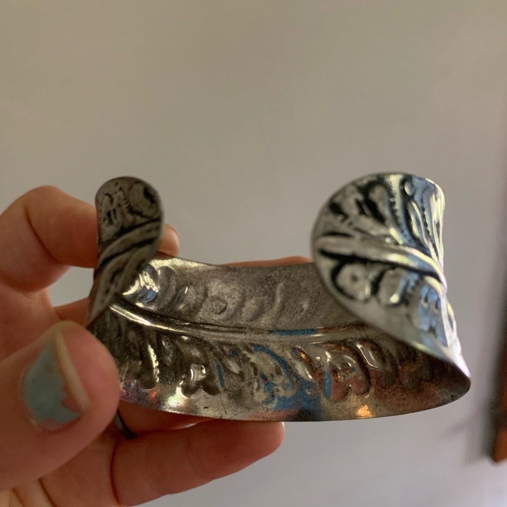 3/$20 • vintage distressed boho cuff bracelet - Picture 5 of 5